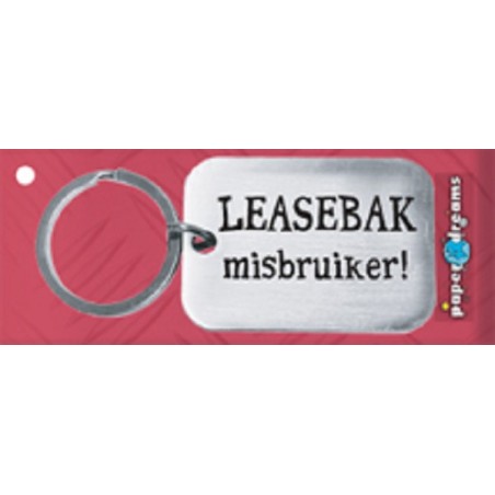 sleutelhanger leasebak