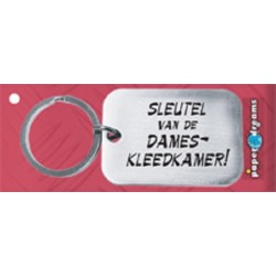 Sleutelhanger Dameskleedkamer