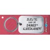 Sleutelhanger Dameskleedkamer