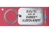 Sleutelhanger Dameskleedkamer
