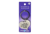 Hart sleutelhanger metaal voor de liefste man