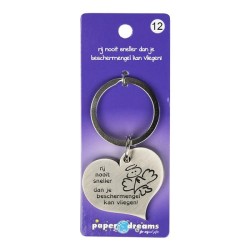 Porte-clés Coeur Ange Gardien