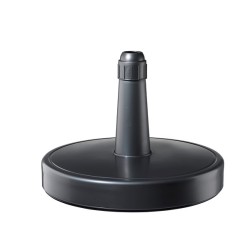 Pied de parasol rond 70Kg rechargeable anthracite