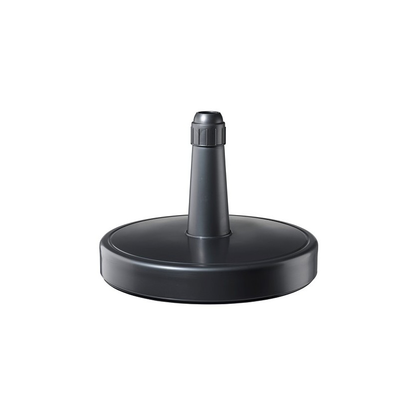 Pied de parasol rond 70Kg rechargeable anthracite