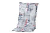 Madison Coussin de patio Coussin de chaise de jardin haut 50x123 Gris urbain