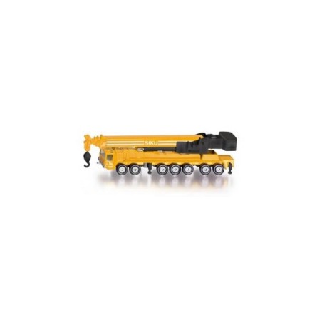siku 1623, Mega Lifter, métal/plastique, jaune, bras de levage télescopique, supports extensibles