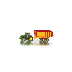 Siku 1650 John Deere met silagewagen