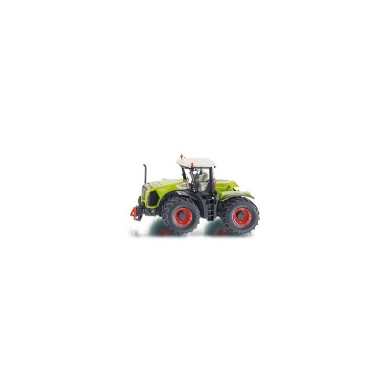 siku 3271, Claas Xerion 5000 Tractor, 1:32, metaal/kunststof, groen, Ackermann-besturing en trekhaak