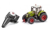siku 6882, Claas Axion 850 Tractor, op afstand bestuurbaar, 1:32, inclusief controller, metaal/kunststof, groen, werkt op batter