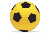 Softbal (schuimrubber) 14cm voetbalprint