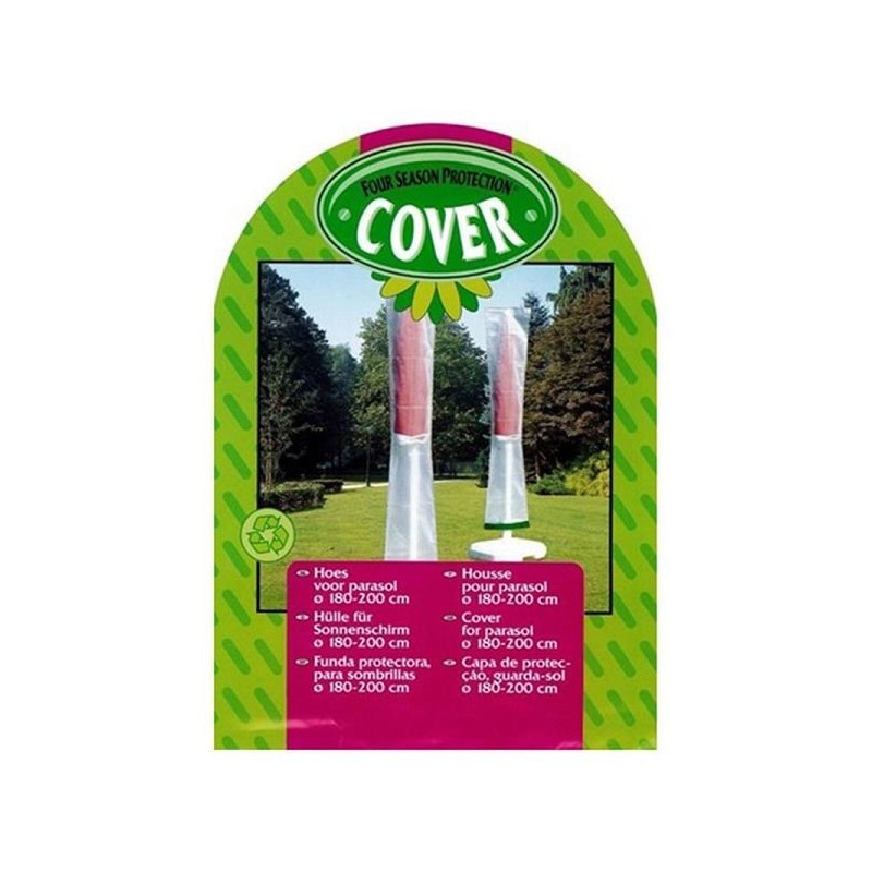 Housse de protection polyéthylène pour parasol 180-200cm