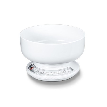 Korona keukenweegschaal Roy mechanisch wit