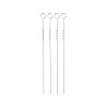 Stylos barbecue 38cm lot de 4 pièces en métal