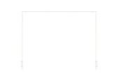 Esschert Design Pince de table blanc 211,5xh110,5cm