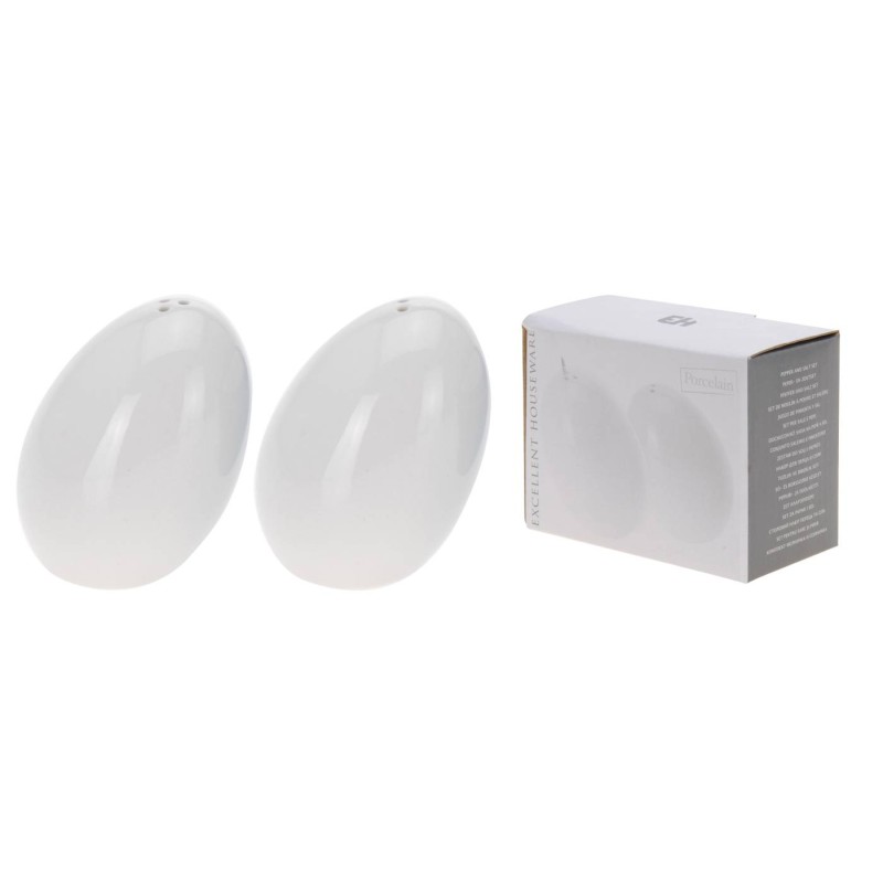 Peper en zout set 2 delig porselein