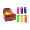 John Toy Fluffy Worm Met Grote Ogen 9x9x28cm