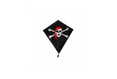 Cerf-volant enfant diamant Pirate 25x25cm