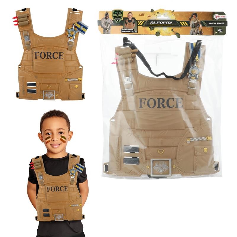 Toi Toys Alfafox Gilet pare-balles Militaire