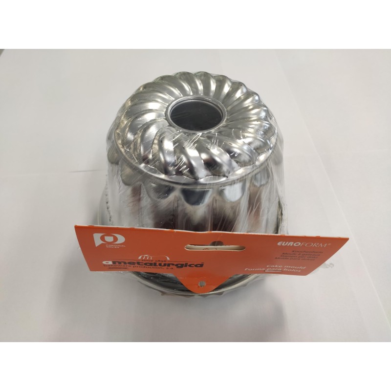 Puddingtrommel  poffert 1,0L rond 16cm zware kwaliteit 340gr