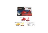 Toi Toys METAL Helikopter met auto van metaal