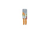 Victorinox Éplucheur de légumes lisse orange 2 pièces sur carte