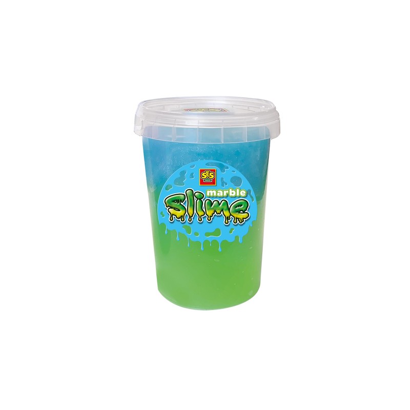 Ses Marble slime - Groen en blauw 200gr