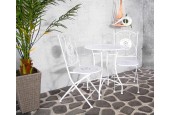 Bistroset Paris 3-delig Metaal Wit
