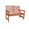 Vera 2-zits Tuinbank Hardhout 120x62xh89cm
