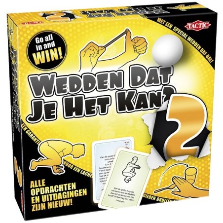 Tactic Wedden dat je het kan ll