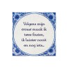 Paperdreams Tegel Delfts Blauw - Twee Fouten