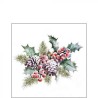 Ambiente Servetten Holly And Berries 25cm 20 stuks