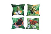 Esschert Design Coussin d'extérieur papillon S