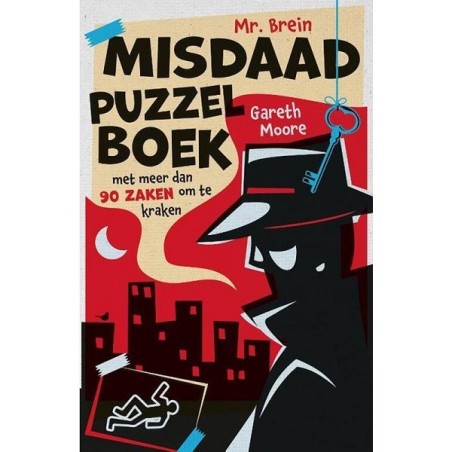 Mr. Brein Misdaad Puzzelboek Met Meer Dan 90 Zaken Om Te Kraken 224 Blz