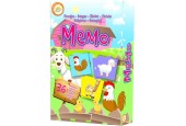 Jeu Mémo Animal 11,5x18x3,5cm