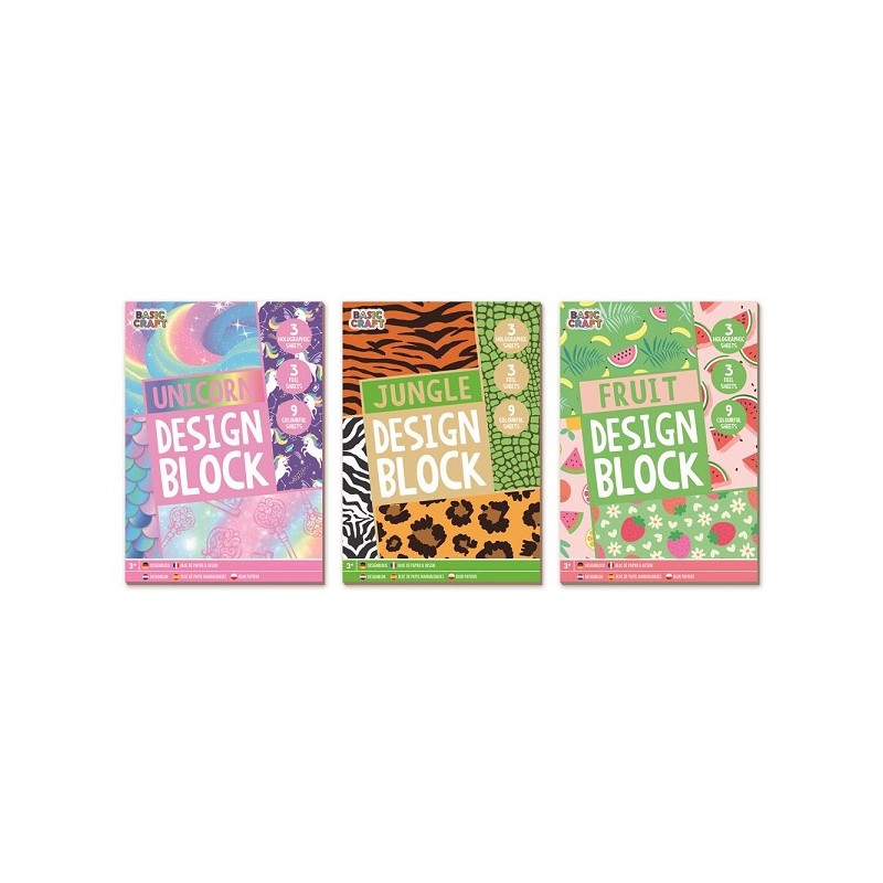 Grafix Papierblok A5 15 vel 200 gsm