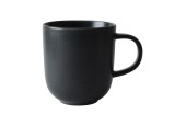 Dutch Rose Velvet tasse 390ml noir mat 4 pièces en porcelaine