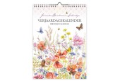 Verjaardagskalender Janneke Brinkman Klaproos met vlinder 18x25cm