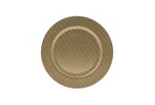Onderbord sparkling goud diamant Ø33cm