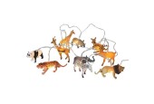 LED verlichting wilde dieren 10-LED met timer 2xAA