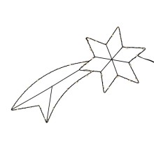 Komeet metaal 40-LED met timer 2xAA