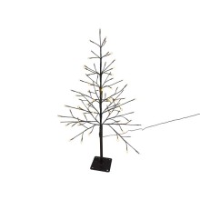 Boom zwart 90cm 88lamps warmLED