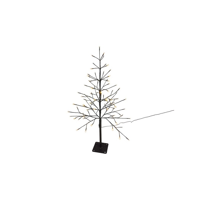 Boom zwart 90cm 88lamps warmLED