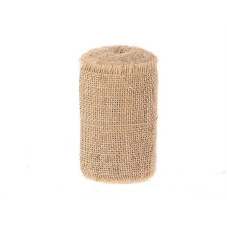 HBX natural living Jute lint op klos 5m x 5cm naturel
