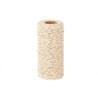 HBX natural living Katoenen touw op klos 100m x 0,2cm wit/goud