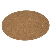 Onderzetter kurk ovaal 34x21x1cm