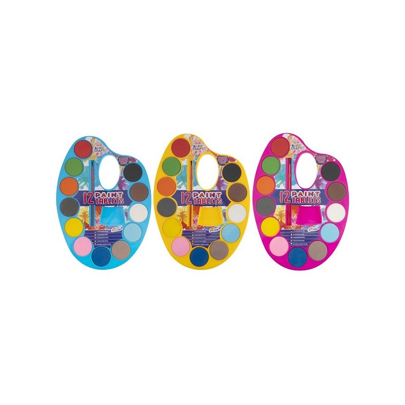 Grafix Waterverfpalet 12 kleuren