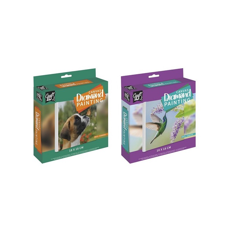 Grafix Diamond Painting canvas 18x18 cm