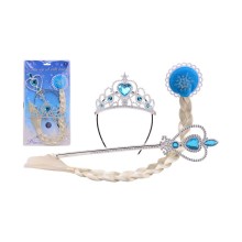 John Toy Ijs princes haarclip met accessoires op kaart