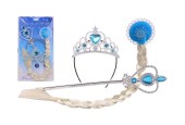 John Toy Ijs princes haarclip met accessoires op kaart