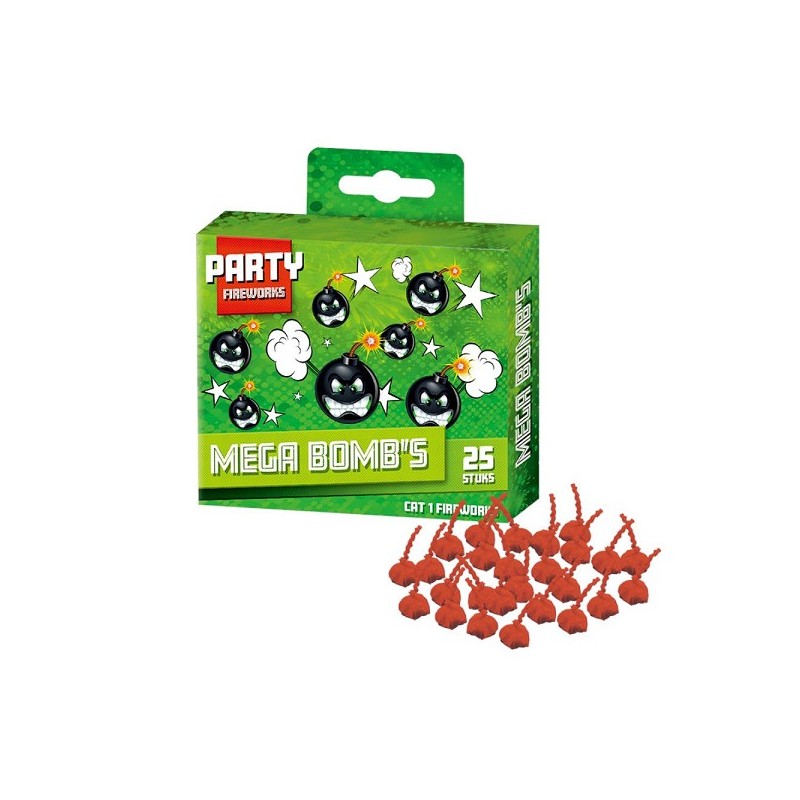 Vuurwerk Mega Bombs